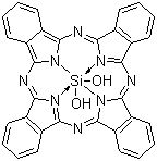 structure of CAS# 19333-15-4, Silicon dihydroxyl phthalocyanine