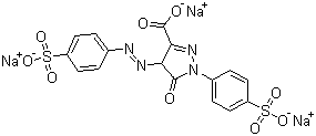 structure of CAS# 1934-21-0, 酸性黄 23