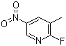 structure of CAS# 19346-46-4, 2-氟-3-甲基-5-硝基吡啶