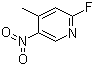 CAS # 19346-47-5, 2-Fluoro-4-methyl-5-nitropyridine, 2-Fluoro-5-nitro-4-picoline