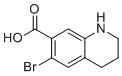 CAS # 1936685-63-0, 6-Bromo-1,2,3,4-tetrahydro-7-quinolinecarboxylic acid