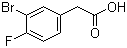 structure of CAS# 194019-11-9, 3-溴-4-氟苯乙酸