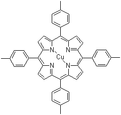 CAS # 19414-66-5, 5,10,15,20-Tetra(4-methylphenyl)-21H,23H-porphine copper, meso-Tetratolylporphyrin-Cu(II)