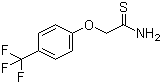 CAS # 19432-91-8, 2-[4-(Trifluoromethyl)phenoxy]ethanethioamide