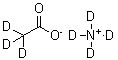 CAS # 194787-05-8, Acetic-d<sub>3</sub> acid ammonium-d<sub>4</sub> salt
