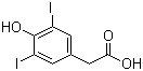 CAS # 1948-39-6, 4-Hydroxy-3,5-diiodophenylacetic acid