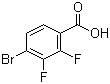 structure of CAS# 194804-91-6, 4-溴-2,3-二氟苯甲酸