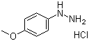 structure of CAS# 19501-58-7, 4-甲氧基苯肼盐酸盐