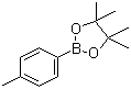CAS # 195062-57-8, 4-Methylphenylboronic acid pinacol ester, 4-(4,4,5,5-Tetramethyl-1,3,2-dioxaborolan-2-yl)toluene