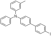 structure of CAS# 195443-34-6, N-(4'-Iodobiphenyl-4-yl)-N-(3-methylphenyl)aniline
