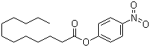 structure of CAS# 1956-11-2, 4-硝基苯基月桂酸酯