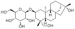 CAS # 195723-38-7, 2,16,19-Kauranetriol 2-O-beta-D-allopyranoside