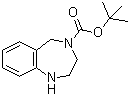 structure of CAS# 195983-63-2, 4-Boc-2,3,4,5-tetrahydro-1H-benzo[e][1,4]diazepine