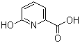 structure of CAS# 19621-92-2, 6-羟基吡啶-2-羧酸