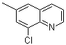 CAS # 19655-46-0, 8-Chloro-6-methylquinoline
