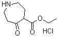 structure of CAS# 19673-14-4, 六氢-5-氧代-1H-氮杂卓-4-羧酸乙酯盐酸盐