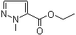 structure of CAS# 197079-26-8, 1-Methyl-1H-pyrazole-5-carboxylic acid ethyl ester