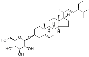 CAS 登录号：19716-26-8, 豆甾醇葡萄糖甙