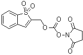 CAS # 197244-91-0, 1-[[[(1,1-Dioxidobenzo[b]thien-2-yl)methoxy]carbonyl]oxy]-2,5-pyrrolidinedione