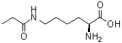 CAS # 1974-17-0, N6-(1-Oxopropyl)-L-lysine, epsilon-N-Propionyl-L-lysine