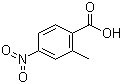 structure of CAS# 1975-51-5, 2-甲基-4-硝基苯甲酸