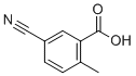 structure of CAS# 1975-54-8, 5-氰基-2-甲基苯甲酸