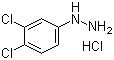 structure of CAS# 19763-90-7, 3,4-Dichlorophenylhydrazine hydrochloride