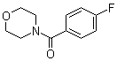 4-(4-Fluorobenzoyl)morpholine molecular structure (CAS 1978-65-0)
