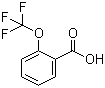 2-(Trifluoromethoxy)benzoic acid molecular structure (CAS 1979-29-9)
