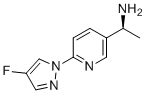 CAS # 1980023-96-8, (S)-1-(6-(4-Fluoro-1H-pyrazol-1-yl)pyridin-3-yl)ethanamine