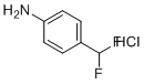 structure of CAS# 1980063-54-4, 4-(二氟甲基)苯胺盐酸盐