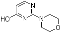 structure of CAS# 19810-79-8, 2-吗啉基-4-羟基嘧啶