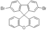 structure of CAS# 198142-65-3, 2,7-二溴螺[9H-芴-9,9'-[9H]氧杂蒽]