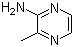 structure of CAS# 19838-08-5, 2-氨基-3-甲基吡嗪