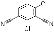 structure of CAS# 19846-21-0, 2,4-Dichloro-1,3-benzenedicarbonitrile