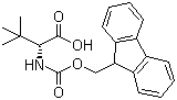 structure of CAS# 198543-64-5, Fmoc-D-tert-leucine
