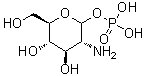 CAS # 19889-76-0, Glucosamine 1-phosphate, 2-Amino-2-deoxy-D-glucopyranose 1-(dihydrogen phosphate)