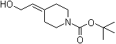 CAS # 198892-80-7, 4-(2-Hydroxyethylidene)piperidine-1-carboxylic acid tert-butyl ester, tert-Butyl 4-(2-Hydroxyethylidene)piperidine-1-carboxylate, tert-Butyl 4-(2-hydroxyethylidene)tetrahydropyridine-1(2H)-carboxylate