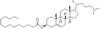 structure of CAS# 1989-52-2, Cholesteryl myristate