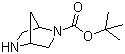 structure of CAS# 198989-07-0, tert-Butyl 2,5-diazabicyclo[2.2.1]heptane-2-carboxylate