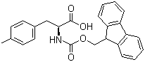structure of CAS# 199006-54-7, FMOC-L-4-甲基苯丙氨酸