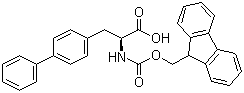 structure of CAS# 199110-64-0, N-[(9H-芴-9-甲氧基)羰基]-L-4,4'-联苯丙氨酸