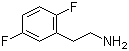 structure of CAS# 199296-54-3, 2-(2,5-Difluorophenyl)ethylamine