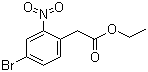 structure of CAS# 199328-35-3, Ethyl 2-(4-bromo-2-nitrophenyl)acetate