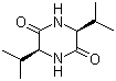 structure of CAS# 19943-16-9, 环(L-缬氨酰-L-缬氨酰)