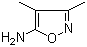 CAS # 19947-75-2, 3,4-Dimethylisoxazol-5-amine, 5-Amino-3,4-dimethyl-isoxazole