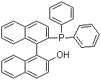 structure of CAS# 199796-91-3, 2-Diphenyphosphino-2'-hydroxyl-1,1'-binaphthyl