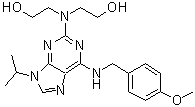 CAS # 199986-75-9, CVT 313, 2,2'-[[6-[[(4-Methoxyphenyl)methyl]amino]-9-(1-methylethyl)-9H-purin-2-yl]imino]bisethanol, NG 26