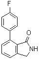 CAS # 200049-49-6, 7-(4-Fluorophenyl)-2,3-dihydro-1H-isoindol-1-one