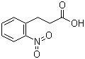 3-(2-硝基苯基)丙酸分子结构 (CAS 2001-32-3)
